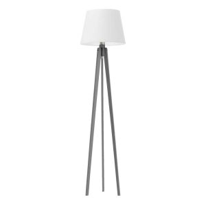 Lampa podłogowa drewniana CURACAO Popielaty/ Biały 922421 Lampa podłogowa drewniana CURACAO Popielaty/ Biały 922421
