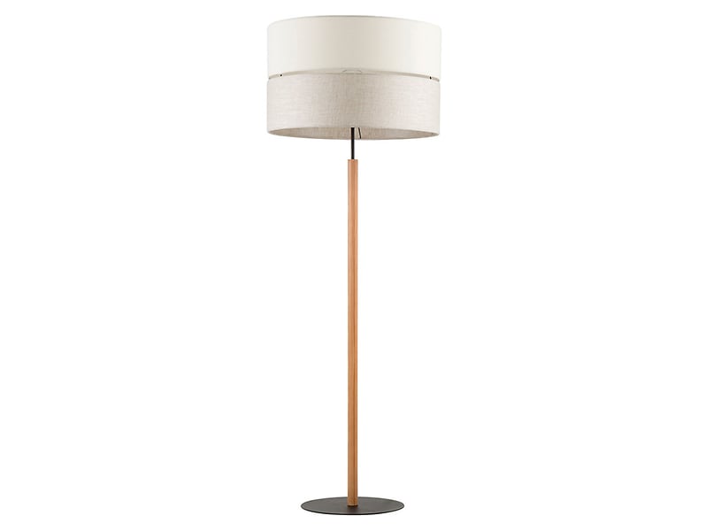 Lampa podłogowa Eco tkaninowa beżowa 56216