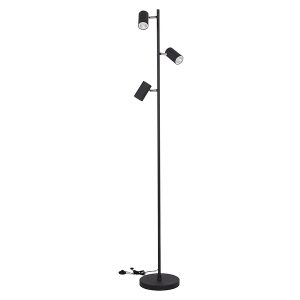 Lampa podłogowa Evalo 3-punktowa czarna 619630 Lampa podłogowa Evalo 3-punktowa czarna 619630