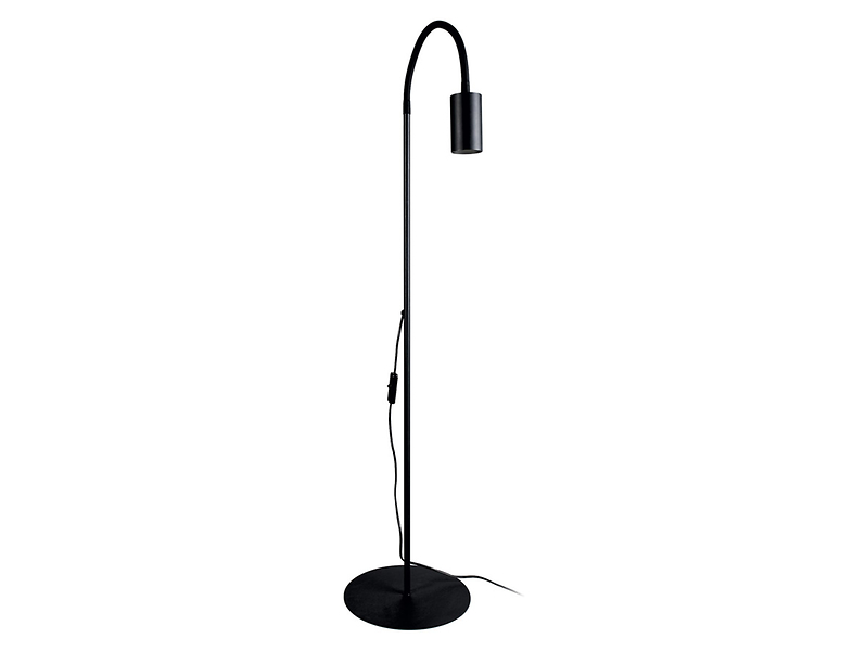 Lampa podłogowa Eye Flex S stalowa czarna 147890