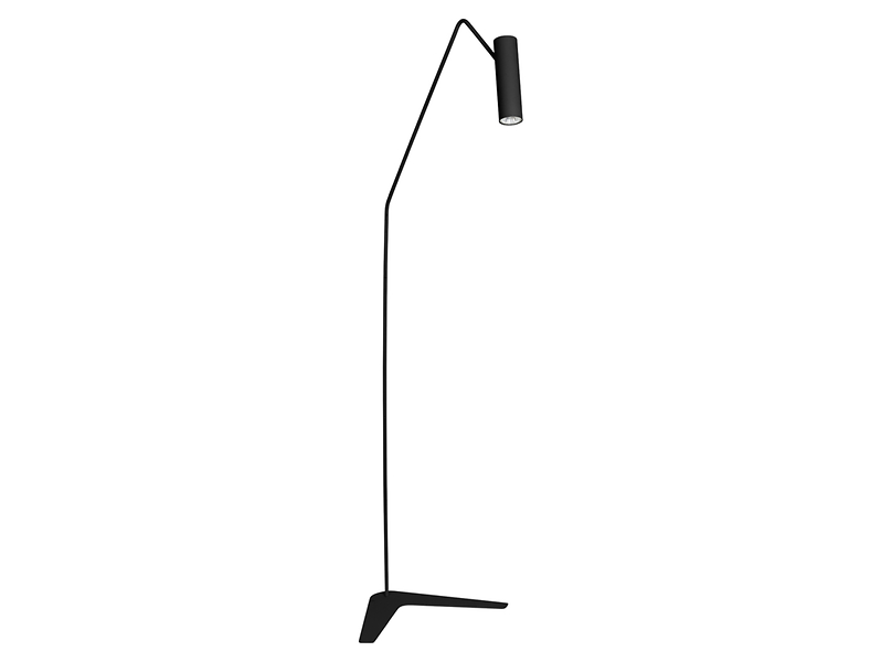 Lampa podłogowa Eye Super stalowa czarna 14037