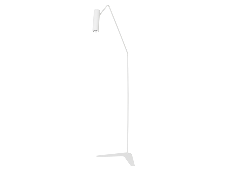 Lampa podłogowa Eye Super White stalowa biała 14042