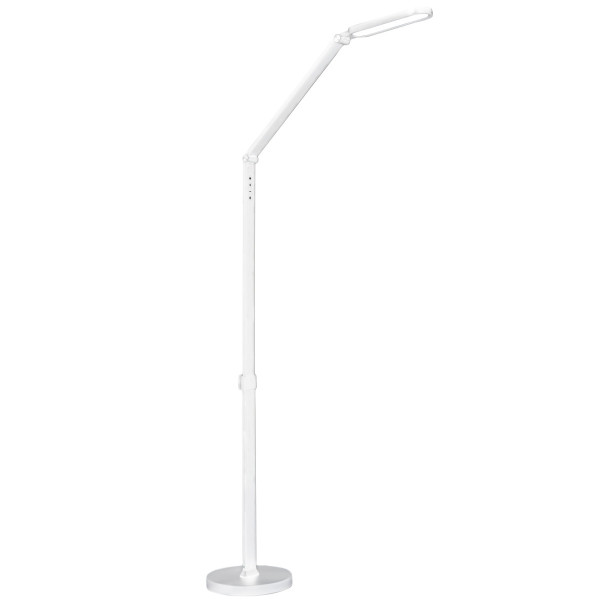Lampa podłogowa Ferrara biała LED 1x13W Odcienie bieli 700lm Polux 883498