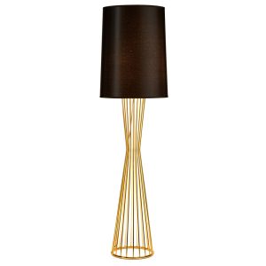 Lampa podłogowa FILO-1 czarno – złota 145 cm 752806 Lampa podłogowa FILO-1 czarno – złota 145 cm 752806