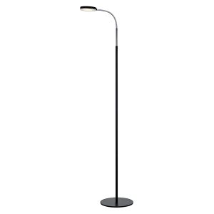Lampa podłogowa Flex LED metalowa czarna 62520 Lampa podłogowa Flex LED metalowa czarna 62520