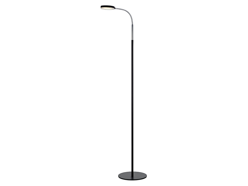 Lampa podłogowa Flex LED metalowa czarna 62520