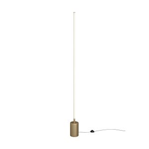 Lampa podłogowa FLOW mosiężno-złota LED 1x25W 2600lm Maytoni 883405 Lampa podłogowa FLOW mosiężno-złota LED 1x25W 2600lm Maytoni 883405