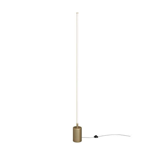 Lampa podłogowa FLOW mosiężno-złota LED 1x25W 2600lm Maytoni 883405
