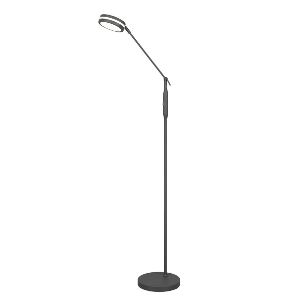 Lampa podłogowa FRANKLIN antracytowa LED 1x6W Odcienie bieli 650lm Trio 883507