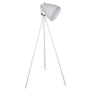 Lampa podłogowa Franklin stalowa biała 34990 Lampa podłogowa Franklin stalowa biała 34990