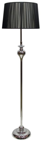 Lampa podłogowa GILLENIA 1x60w e27 czarna 360443