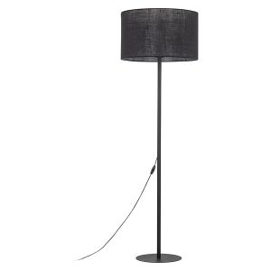 Lampa podłogowa Glorii metalowa czarna 266894 Lampa podłogowa Glorii metalowa czarna 266894