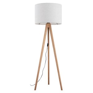 Lampa podłogowa Grand tkaninowa beżowa 266517 Lampa podłogowa Grand tkaninowa beżowa 266517