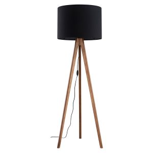 Lampa podłogowa Grand tkaninowa czarna 266465 Lampa podłogowa Grand tkaninowa czarna 266465
