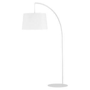 Lampa podłogowa Hang metalowa biała 42413 Lampa podłogowa Hang metalowa biała 42413