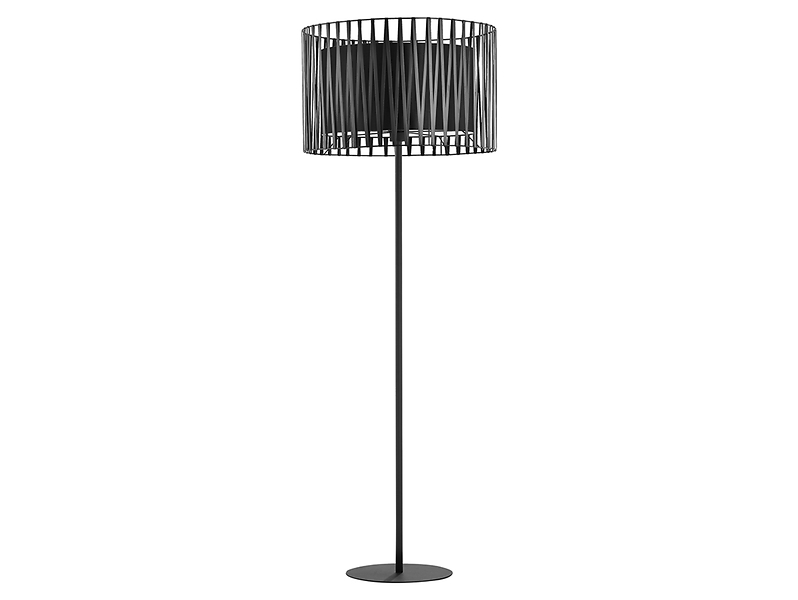 Lampa podłogowa Harmony metalowa czarna 24657