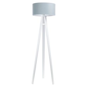 Lampa podłogowa Jasmine bebe 40 cm tkaninowa niebiesko-biała 89063 Lampa podłogowa Jasmine bebe 40 cm tkaninowa niebiesko-biała 89063