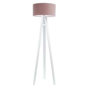 Lampa podłogowa Jasmine bebe 40 cm tkaninowa różowa 89069