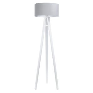 Lampa podłogowa Jasmine bebe 40 cm tkaninowa szara 89075 Lampa podłogowa Jasmine bebe 40 cm tkaninowa szara 89075