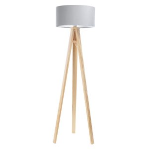 Lampa podłogowa Jasmine bebe 40 cm tkaninowa szara 89072 Lampa podłogowa Jasmine bebe 40 cm tkaninowa szara 89072