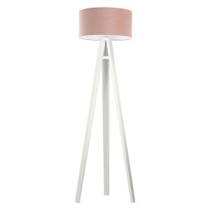 Lampa podłogowa Jasmine bebe 50 cm tkaninowa różowa 89052 Lampa podłogowa Jasmine bebe 50 cm tkaninowa różowa 89052
