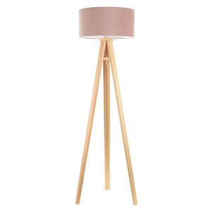 Lampa podłogowa Jasmine bebe 50 cm tkaninowa różowa 86358 Lampa podłogowa Jasmine bebe 50 cm tkaninowa różowa 86358