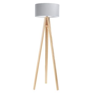 Lampa podłogowa Jasmine bebe 50 cm tkaninowa szara 89073 Lampa podłogowa Jasmine bebe 50 cm tkaninowa szara 89073