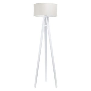 Lampa podłogowa Jasmine bebe 60 cm tkaninowa beżowo-biała 89059 Lampa podłogowa Jasmine bebe 60 cm tkaninowa beżowo-biała 89059