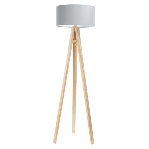 Lampa podłogowa Jasmine bebe 60 cm tkaninowa szara 89074 Lampa podłogowa Jasmine bebe 60 cm tkaninowa szara 89074
