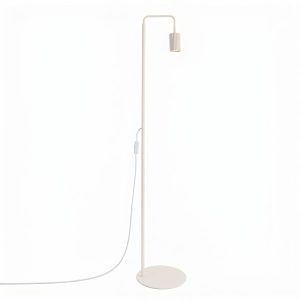 Lampa podłogowa KARBON 1-punktowa aluminiowa beżowa 1069114 Lampa podłogowa KARBON 1-punktowa aluminiowa beżowa 1069114