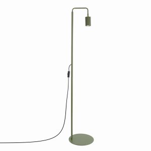 Lampa podłogowa KARBON 1-punktowa aluminiowa oliwkowa 1069106 Lampa podłogowa KARBON 1-punktowa aluminiowa oliwkowa 1069106