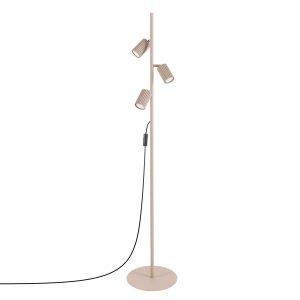 Lampa podłogowa KARBON 3-punktowa aluminiowa taupe 1069122 Lampa podłogowa KARBON 3-punktowa aluminiowa taupe 1069122