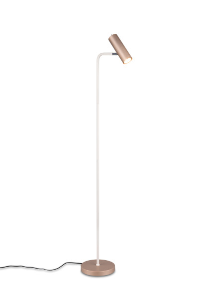 Lampa podłogowa kawowa MARLEY 1xGU10x5W wym:151x39x39cm Trio 883474