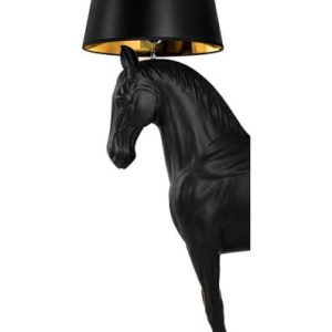 Lampa podłogowa KOŃ HORSE STAND S czarna – włókno szklane 147450 Lampa podłogowa KOŃ HORSE STAND S czarna – włókno szklane 147450
