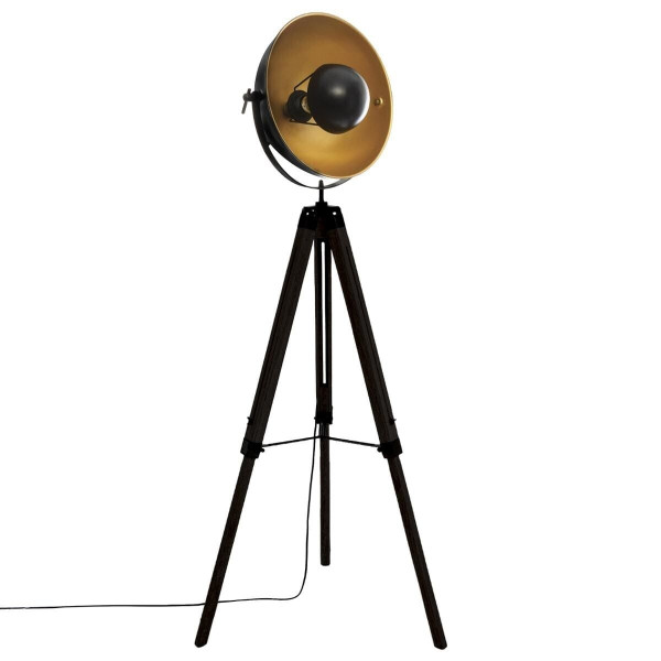 LAMPA PODŁOGOWA Lahti czarna NA STATYWIE w kształcie oka 438567