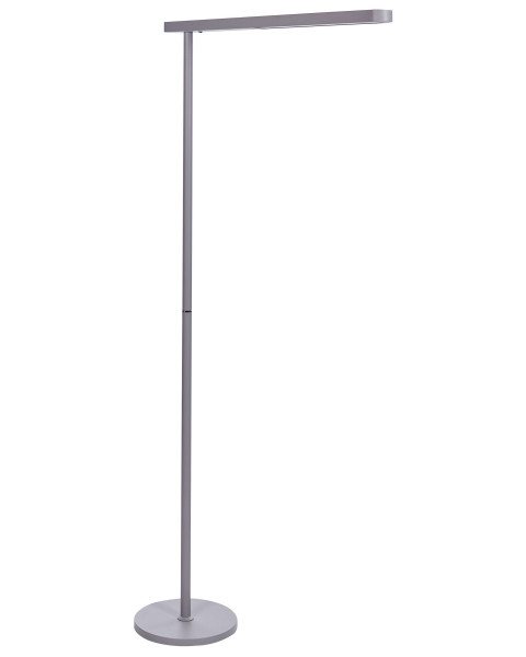Lampa podłogowa LED srebrna 142006