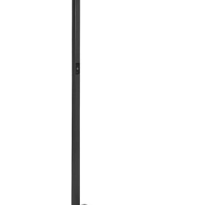 Lampa podłogowa LED ze ściemniaczem czarna 142003 Lampa podłogowa LED ze ściemniaczem czarna 142003