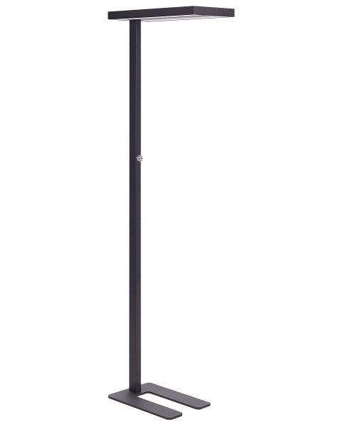 Lampa podłogowa LED ze ściemniaczem czarna 142008