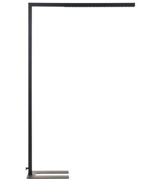 Lampa podłogowa LED ze ściemniaczem czarna 61115