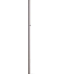Lampa podłogowa LED ze ściemniaczem srebrna 142007 Lampa podłogowa LED ze ściemniaczem srebrna 142007