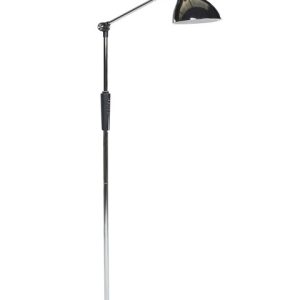 Lampa podłogowa LED ze ściemniaczem srebrna 710962 Lampa podłogowa LED ze ściemniaczem srebrna 710962