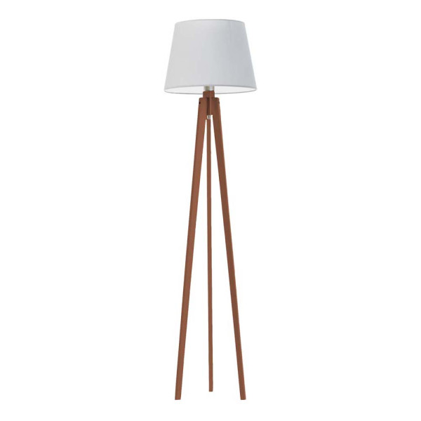 Lampa podłogowa loft CURACAO Mahoń/ Jasny Szary 922286