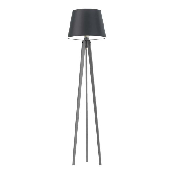 Lampa podłogowa loft CURACAO Popielaty/ Czarny 922332