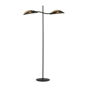 Lampa Podłogowa Lotus Lp2 Black/Gold 766640 Lampa Podłogowa Lotus Lp2 Black/Gold 766640