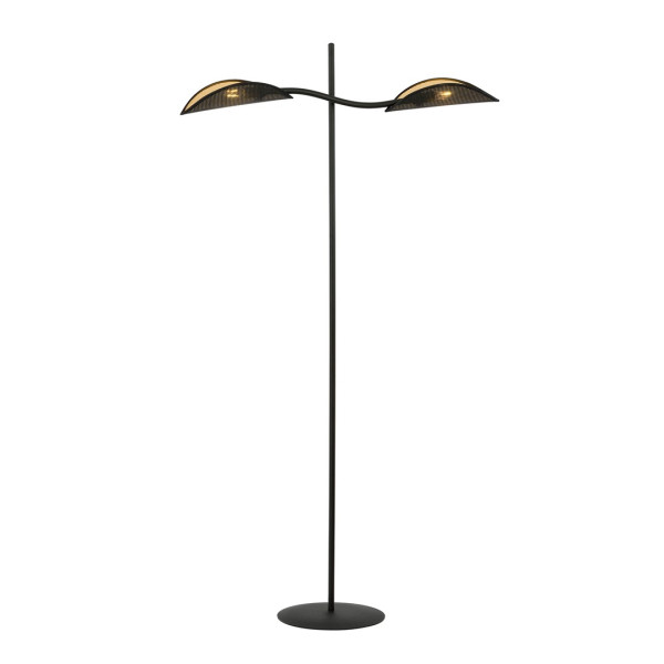 Lampa Podłogowa Lotus Lp2 Black/Gold 766640