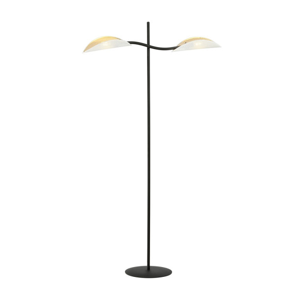 Lampa Podłogowa Lotus Lp2 White/Gold 766645