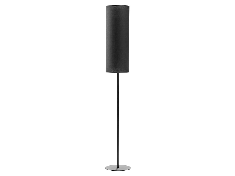 Lampa podłogowa Luneta New tkaninowa czarna 32229