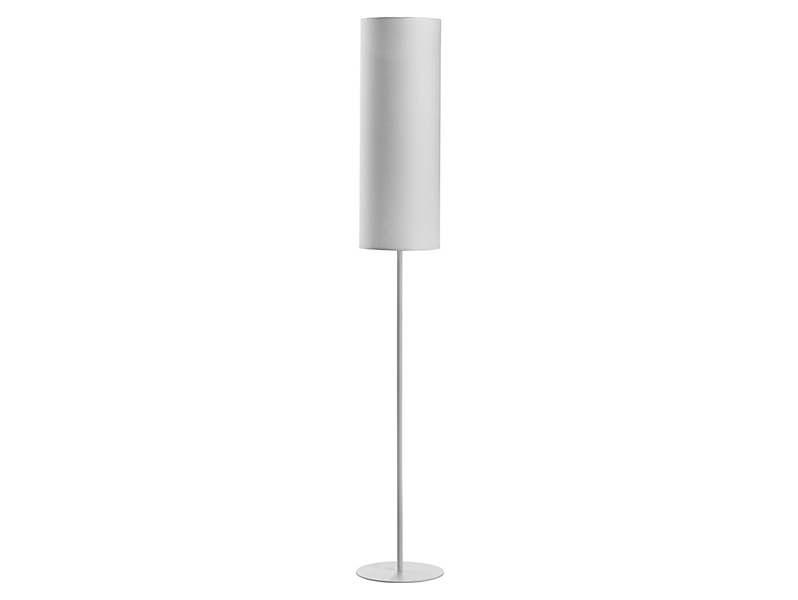 Lampa podłogowa Luneta New tkaninowa szara 32228