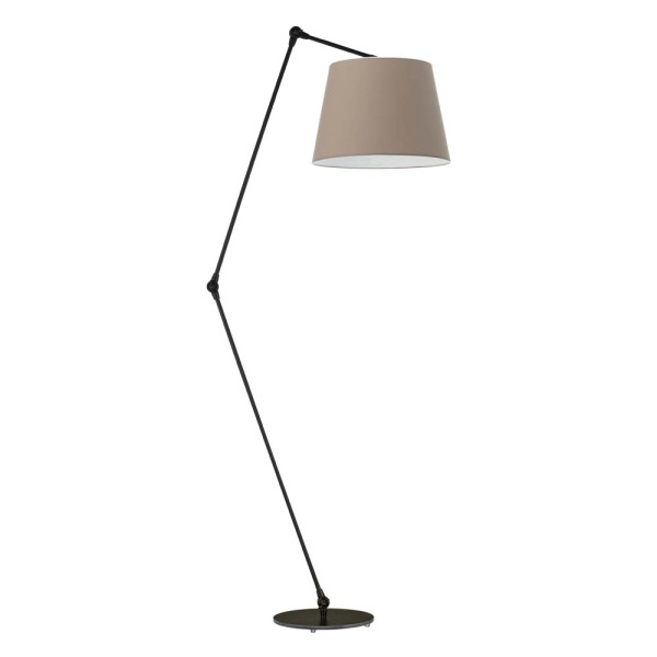 Lampa podłogowa MANILA Czarny/ Beżowy 1016395