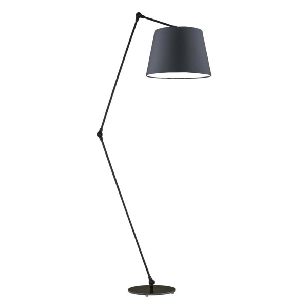 Lampa podłogowa MANILA Czarny/ Grafitowy 1016364